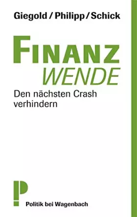Couverture du produit · Finanzwende: Den nächsten Crash verhindern