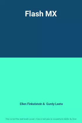 Couverture du produit · Flash MX