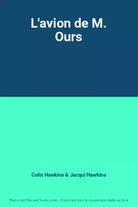 Couverture du produit · L'avion de M. Ours