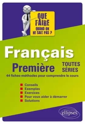 Couverture du produit · Français - 1re toutes séries