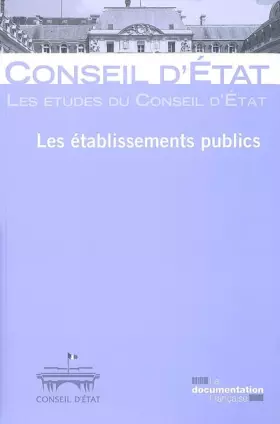 Couverture du produit · Les établissements publics