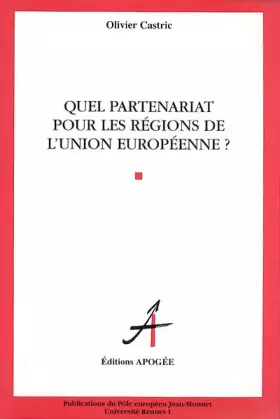 Couverture du produit · Quel partenariat pour les régions de l'Union européenne ?