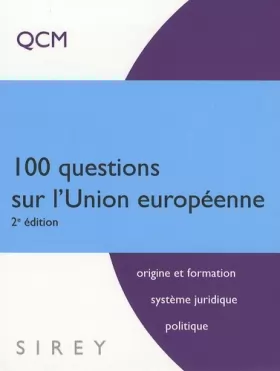 Couverture du produit · 100 questions sur l'Union européenne