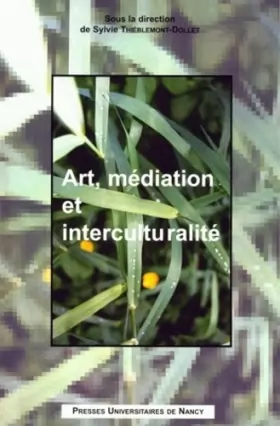 Couverture du produit · Art, médiation et interculturalité