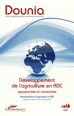 Couverture du produit · Développement de l'agriculture en RDC Opportunités et contraintes: Development of agriculture in DRC opportunities and constrai