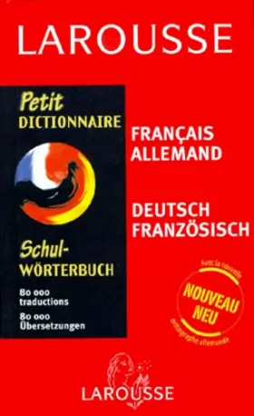 Couverture du produit · Petit Dictionnaire : Allemand/français, français/allemand