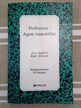 Couverture du produit · Profession : agent immobilier