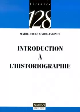 Couverture du produit · Introduction à l'historiographie