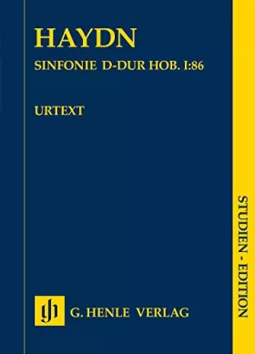Couverture du produit · Sinfonie D-dur Hob I:86 Studien-Edition
