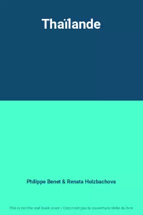 Couverture du produit · Thaïlande