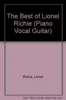 Couverture du produit · The Best of Lionel Richie (Piano Vocal Guitar)