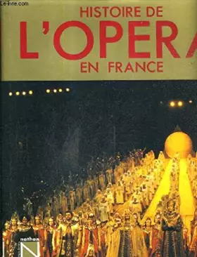 Couverture du produit · Histoire de l'opéra en France