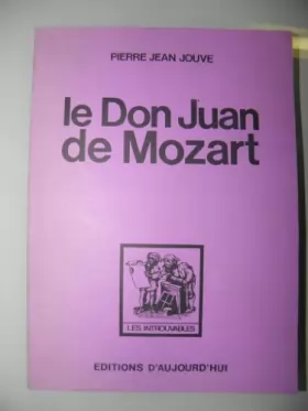 Couverture du produit · Le Don Juan de Mozart (Les Introuvables)