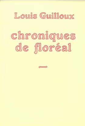 Couverture du produit · Chroniques de Floréal