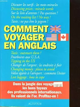 Couverture du produit · Comment voyager en anglais