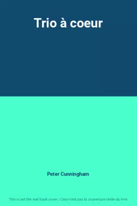 Couverture du produit · Trio à coeur
