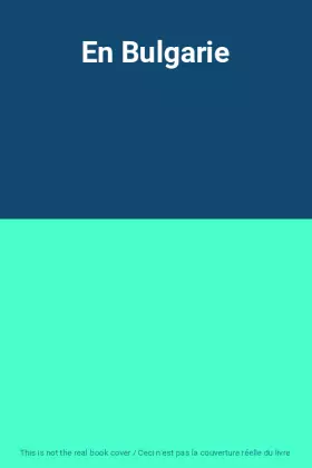 Couverture du produit · En Bulgarie