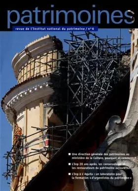 Couverture du produit · revue du patrimoine n6 2010