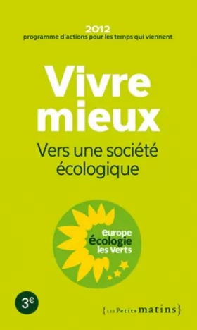 Couverture du produit · Projet Europe écologie : Les verts pour 2012