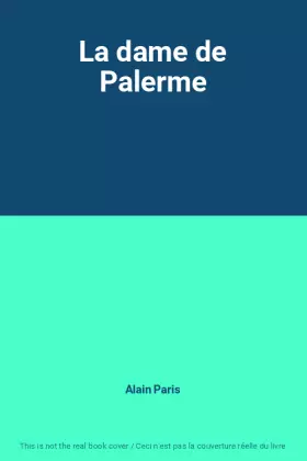 Couverture du produit · La dame de Palerme