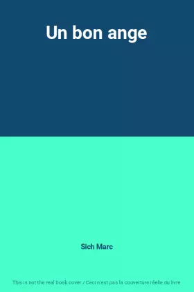 Couverture du produit · Un bon ange