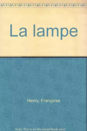 Couverture du produit · La lampe
