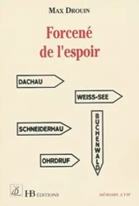 Couverture du produit · Forcené de l'espoir