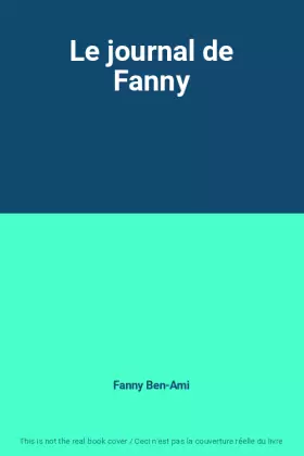 Couverture du produit · Le journal de Fanny