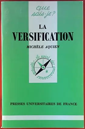 Couverture du produit · LA VERSIFICATION