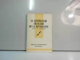 Couverture du produit · La Litterature Francaise De La Renaissance