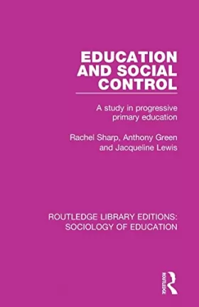 Couverture du produit · Education and Social Control