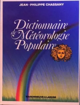 Couverture du produit · Dictionnaire de météorologie populaire