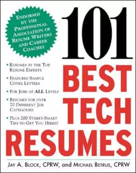 Couverture du produit · 101 Best Tech Resumes