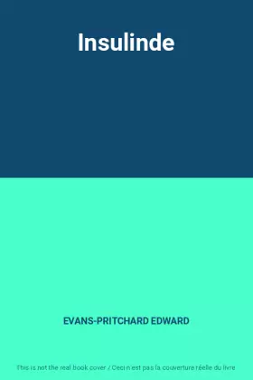Couverture du produit · Insulinde