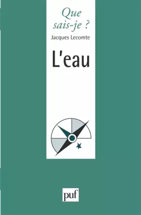 Couverture du produit · L'eau : Usages et conflits d'usages