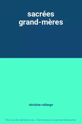 Couverture du produit · sacrées grand-mères