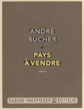 Couverture du produit · Pays à vendre