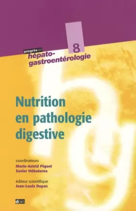 Couverture du produit · Nutrition en pathologie digestive