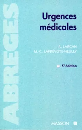 Couverture du produit · Urgences médicales, 5e édition
