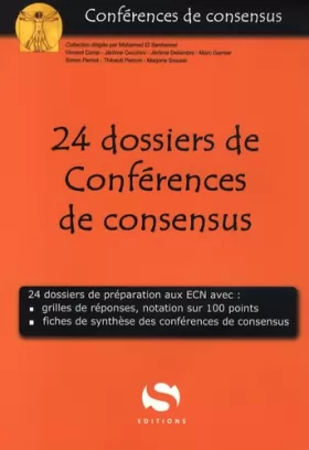Couverture du produit · 24 dossiers de conférences de consensus