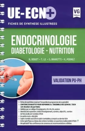 Couverture du produit · Endocrinologie Diabétologie Nutrition