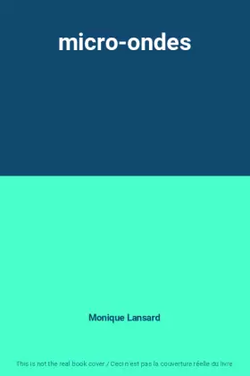 Couverture du produit · micro-ondes