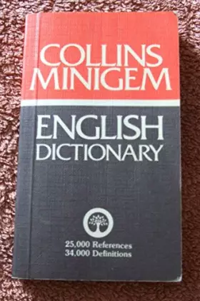 Couverture du produit · Minigem Dictionary