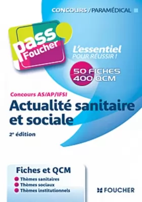 Couverture du produit · Concours AS - AP - IFSI Actualité sanitaire et sociale 2e édition