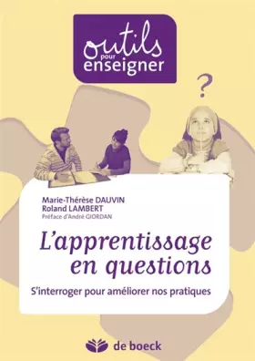 Couverture du produit · Apprentissage en question