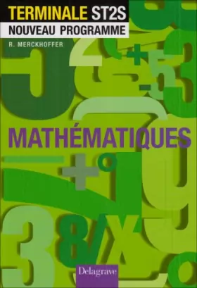 Couverture du produit · Mathematiques Terminales St2S Eleve