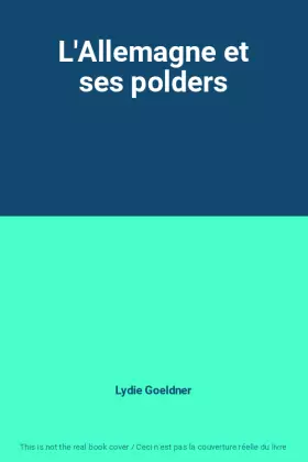 Couverture du produit · L'Allemagne et ses polders