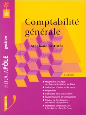 Couverture du produit · Comptabilité générale, 3e édition