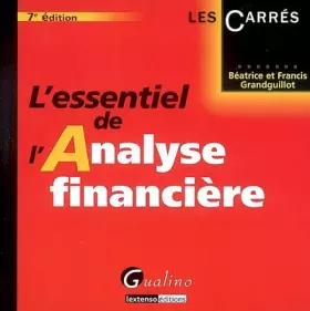 Couverture du produit · L'essentiel de l'Analyse financière