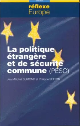 Couverture du produit · La politique étrangère et de sécurité commune, PESC